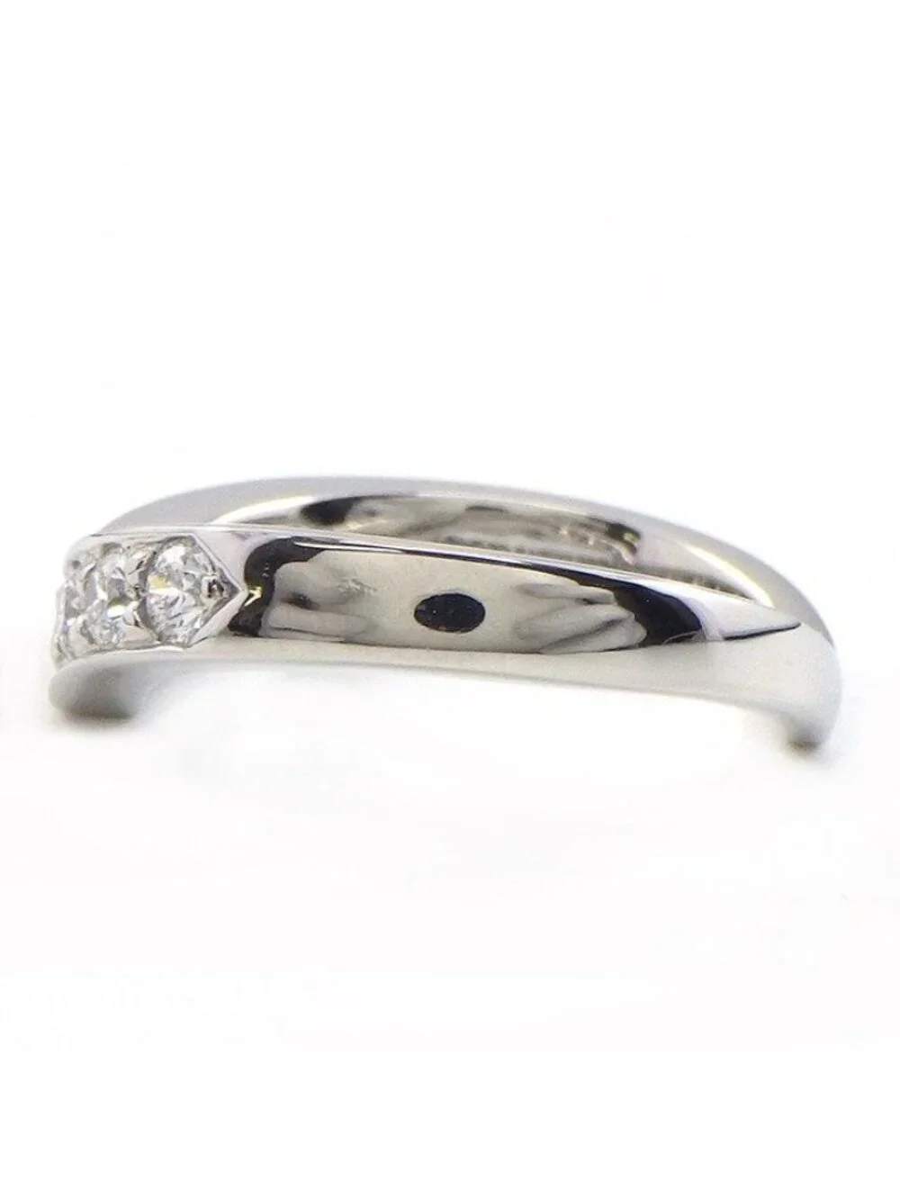 Tiffany & Co Ring Band Half Circle Eternity Points Diamond